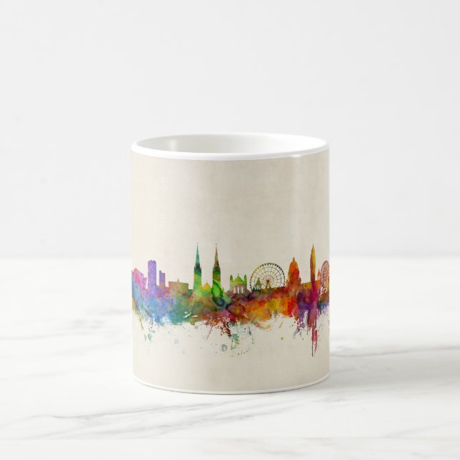 Taza De Café Horizonte de Belfast Irlanda del Norte (Centro)