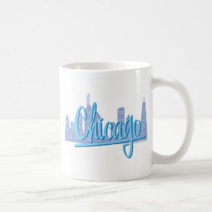 Taza De Café Horizonte de Chicago Ciudad Ventosa