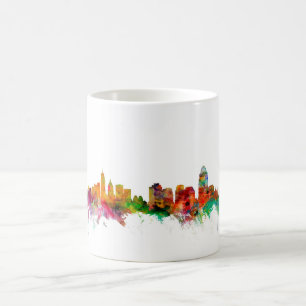 Taza De Café Horizonte de Cincinnati Ohio