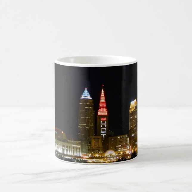 Taza De Café Horizonte de Cleveland Caliente (Centro)