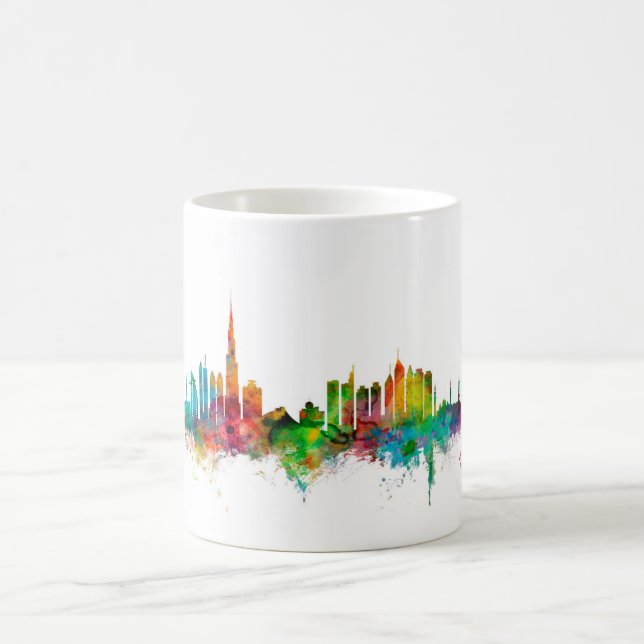 Taza De Café Horizonte de Dubai (Centro)