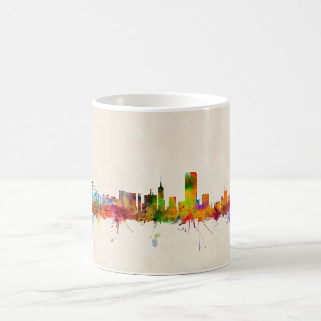 Taza De Café Horizonte de la ciudad de San Francisco (Centro)