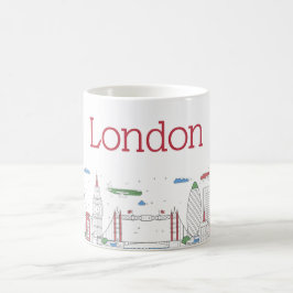 Taza De Café Horizonte de Londres