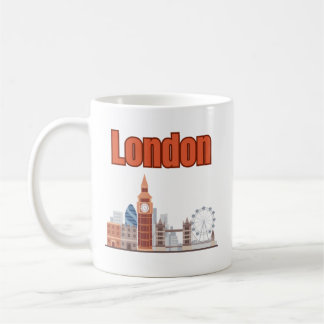 Taza De Café Horizonte de Londres Fuente Grande