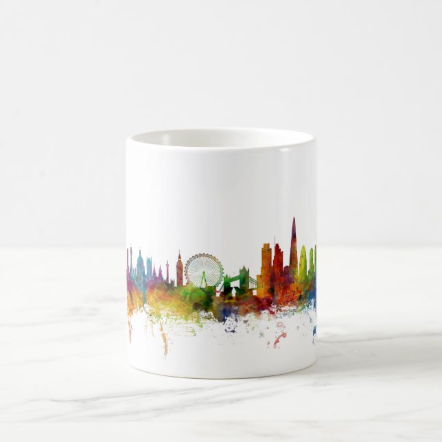 Taza De Café Horizonte de Londres Inglaterra (Centro)