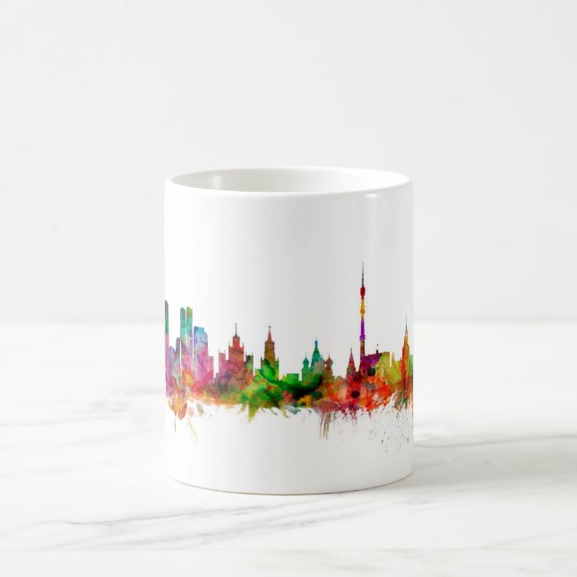 Taza De Café Horizonte de Moscú Rusia (Centro)