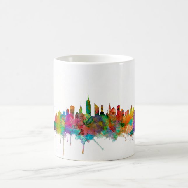 Taza De Café Horizonte de New York City (Centro)