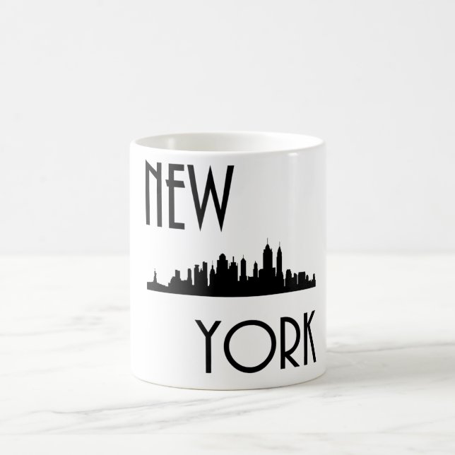 Taza De Café Horizonte de New York City (Centro)