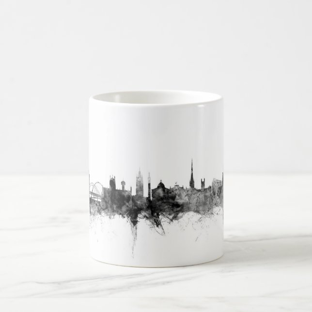 Taza De Café Horizonte de Newcastle Inglaterra (Centro)