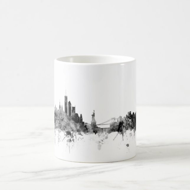 Taza De Café Horizonte de Nueva York (Centro)