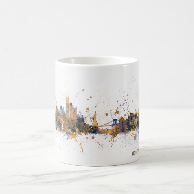 Taza De Café Horizonte de Nueva York (Centro)