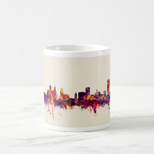 Taza De Café Horizonte de Nueva York del búfalo