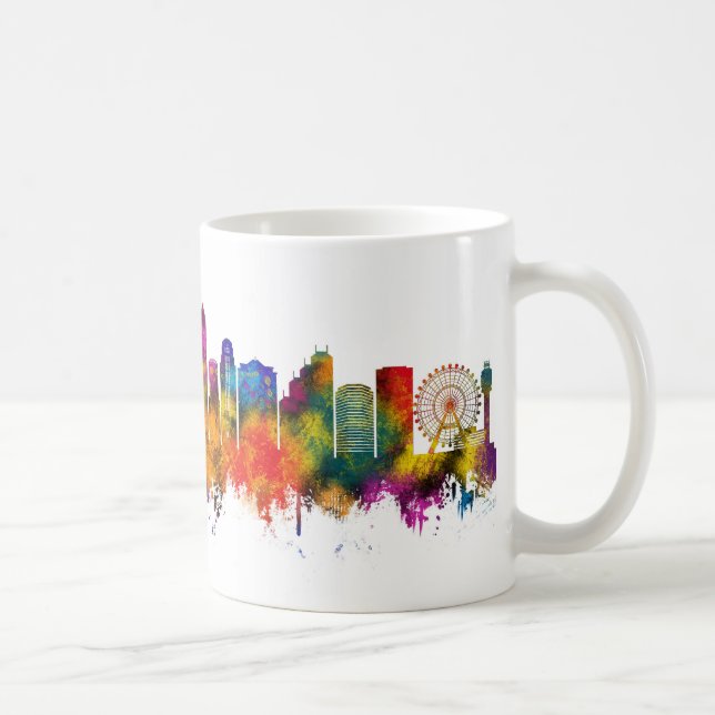 Taza De Café Horizonte de Orlando Florida (Derecha)