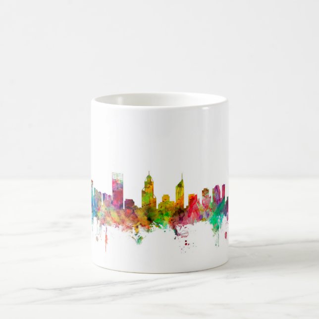 Taza De Café Horizonte de Perth Australia (Centro)