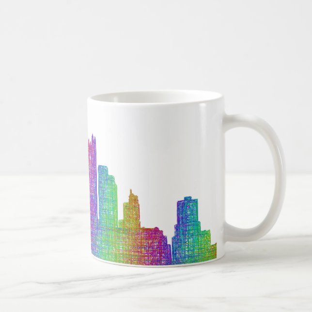 Taza De Café Horizonte de Pittsburgh (Derecha)