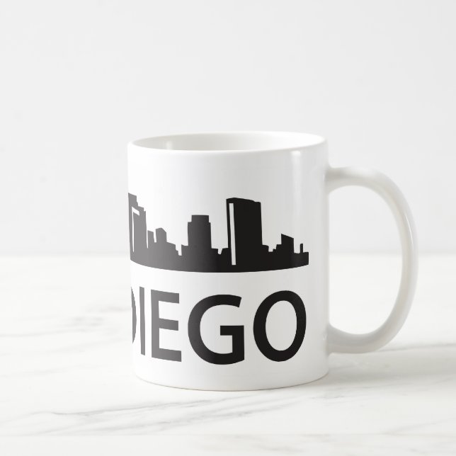 Taza De Café Horizonte de San Diego (Derecha)