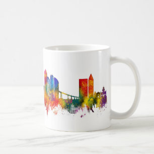 Taza De Café Horizonte de San Diego California