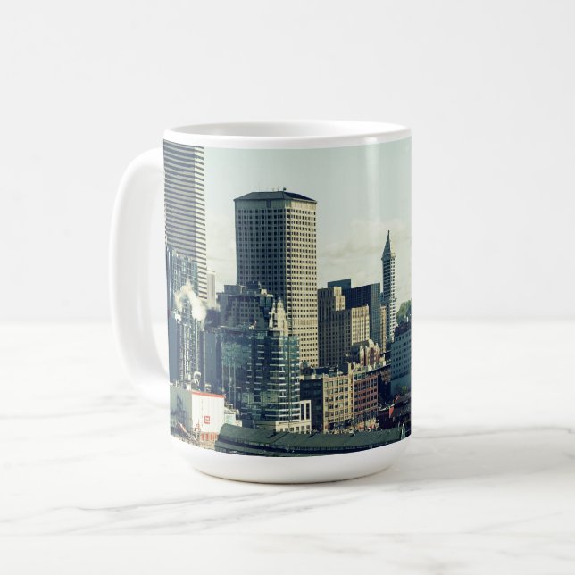 Taza De Café Horizonte de Seattle (Anverso izquierdo)
