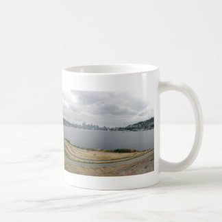 Taza De Café Horizonte de Seattle del parque de la fábrica de