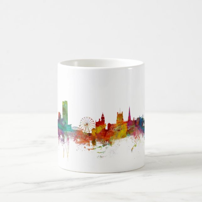 Taza De Café Horizonte de Sheffield Inglaterra (Centro)
