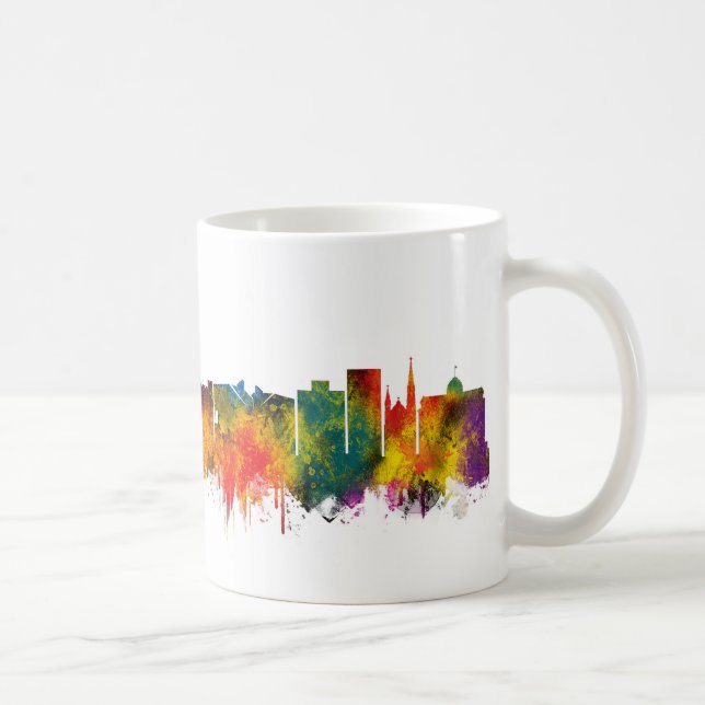 Taza De Café Horizonte de South Bend Indiana (Derecha)