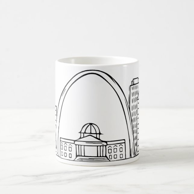 Taza De Café Horizonte de St. Louis (Centro)