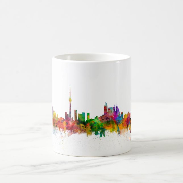 Taza De Café Horizonte de Toronto Canadá (Centro)