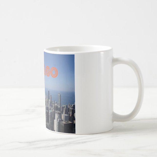 Taza De Café Horizonte T de Chicago (Derecha)
