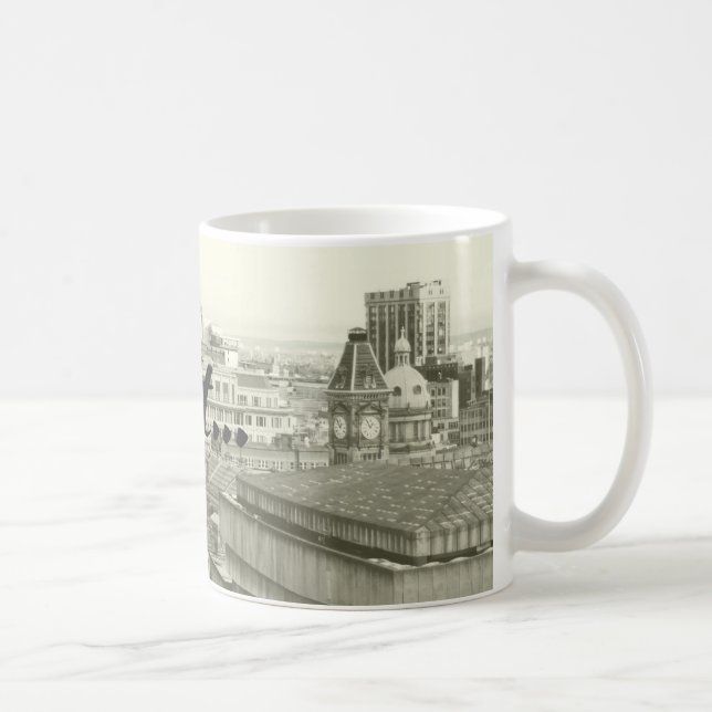 Taza De Café Horizonte y brummie Tara de Birmingham el decir (Derecha)