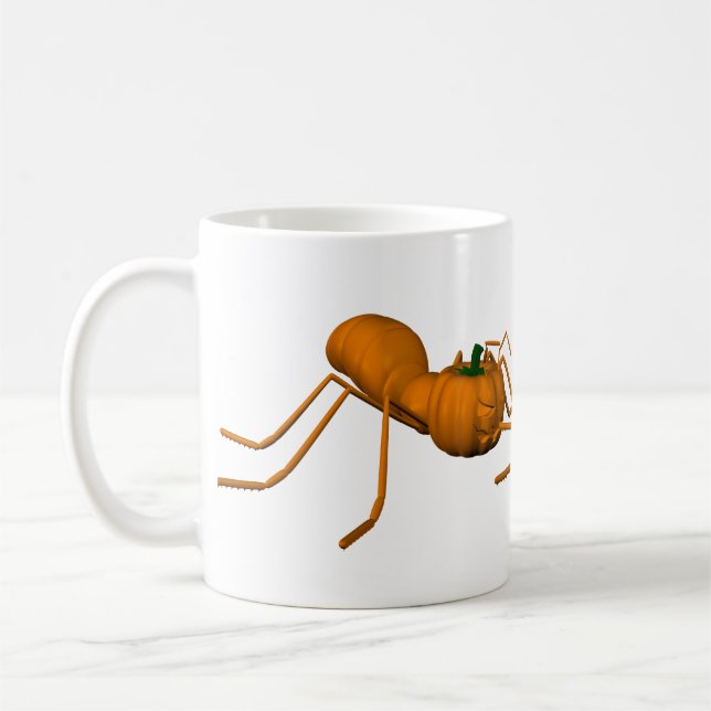 Taza De Café Hormiga divertida de Halloween (Izquierda)