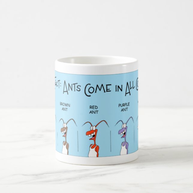 Taza De Café Hormigas de todos los colores (Centro)