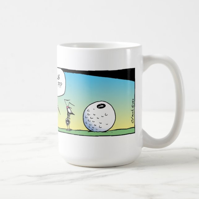 Taza De Café Hormigas Golfing del pantano (Derecha)