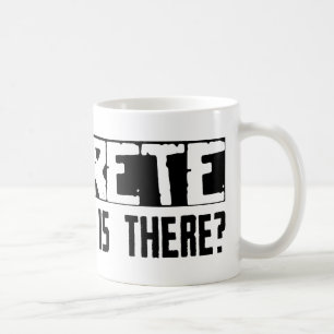 Taza De Café ¿Hormigón qué más está allí?