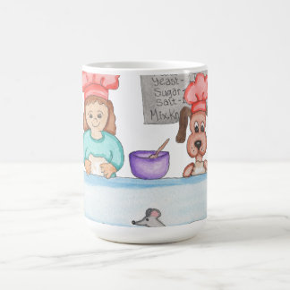 Taza De Café Horneando Pan