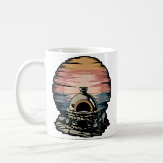 Taza De Café Horno de cerámica de alfarería vintage Profesor de
