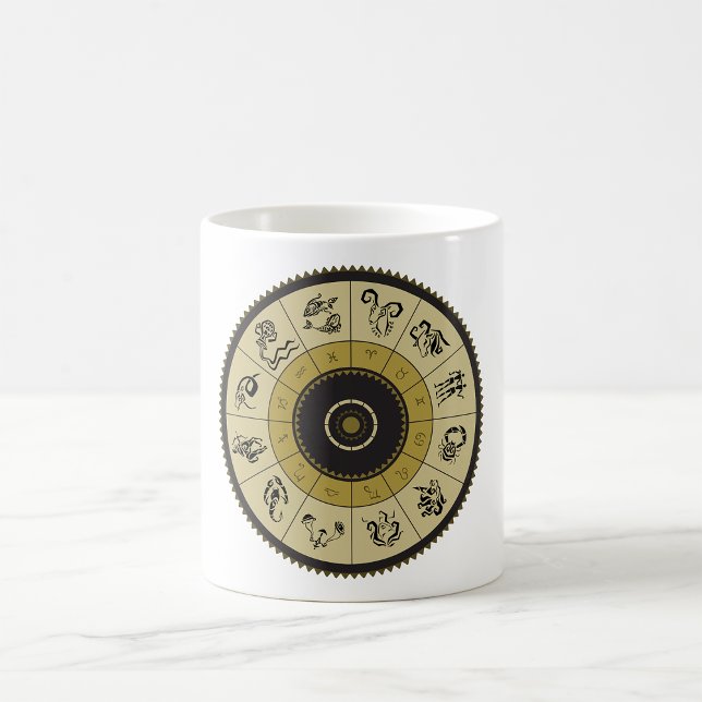 Taza De Café Horoscope Wheel Mug (Subido por el creador)