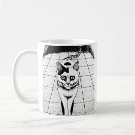 Taza De Café Horror cat anime art