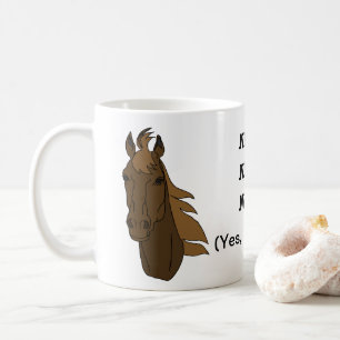 Taza De Café Horse Coffee Mug