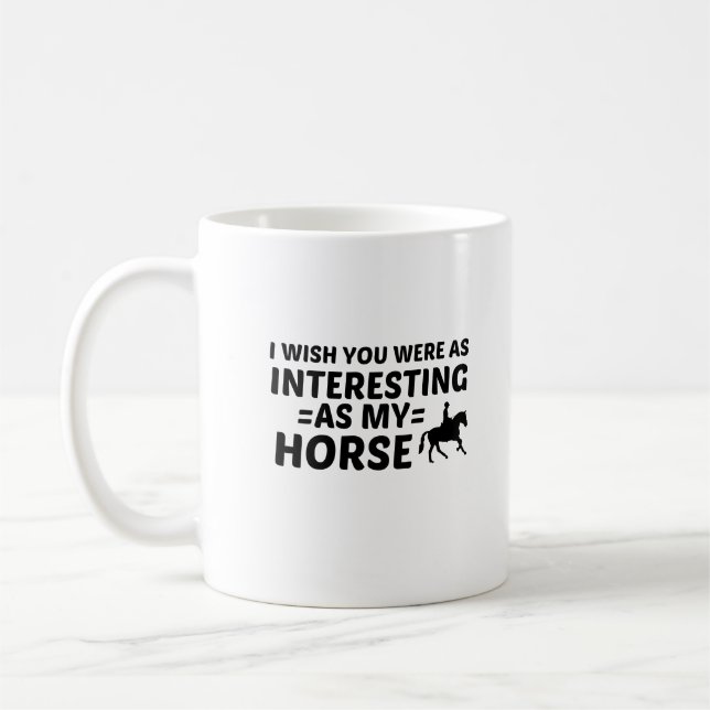 TAZA DE CAFÉ HORSE INTERESTING (Izquierda)