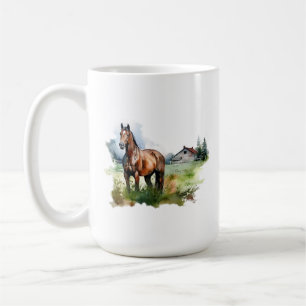 Taza De Café Horse Mug