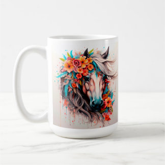 Taza De Café Horse Series 15 oz Classic Mug