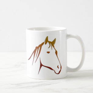 Taza De Café Horse Silhouette
