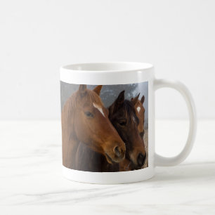 Taza De Café Horse Triplets Coffee Mug