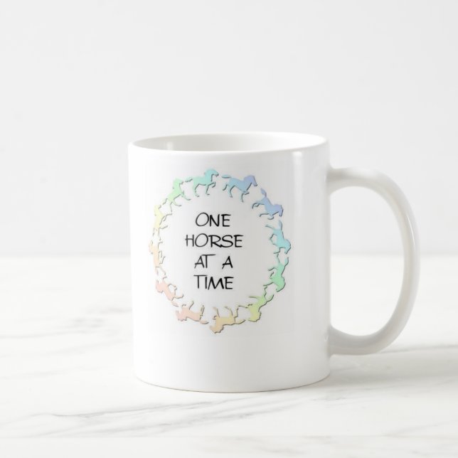 Taza De Café horsecirclelogo (Derecha)