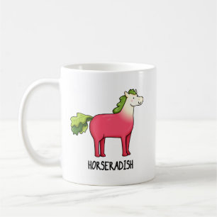 Taza De Café Horseradish Funny Horse Pun