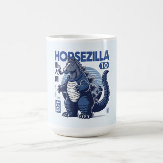 Taza De Café Horsezilla Shirt | Giant Monster Horse Art | Epic