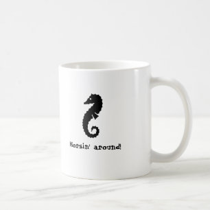 Taza De Café ¡Horsin alrededor!