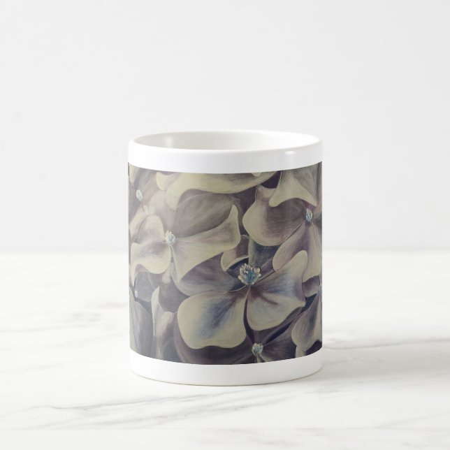 Taza De Café Hortensia - Silencio Elegante (Centro)