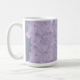 Taza de café Hortensias Lavanda