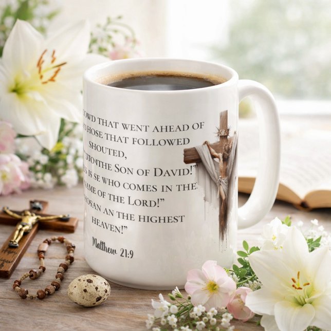 Taza De Café Hosanna en lo más alto (Subido por el creador)